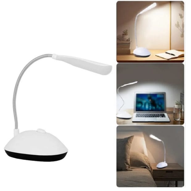 Portable LED Reading Light Adjustable Dimmable Touch Control Desk Lamp