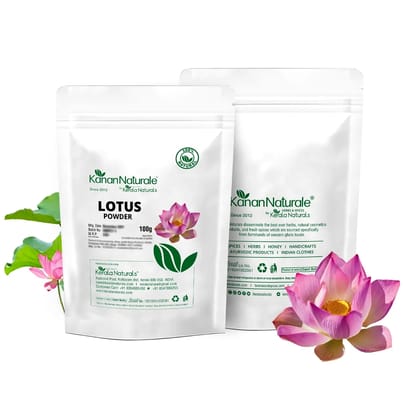 Kerala Naturals Lotus Powder 100 gm (Size - 100GM) by Kerala Naturals