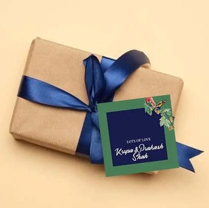 Gift tags / Gift Stickers - Humming Haven-Lots Of Love / Flat Cards - No Ribbons / Set of 10