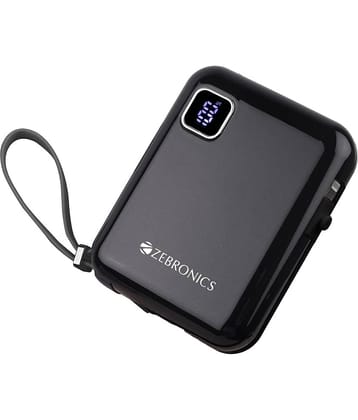 Zebronics 10000 -mAh 5V/3A Li-Polymer Power Bank
