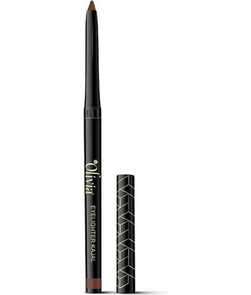 Olivia Eye Lighter Kajal - Long Lasting, Waterproof, Smudgeproof & Matte Finish (Brown, 0.3 g)