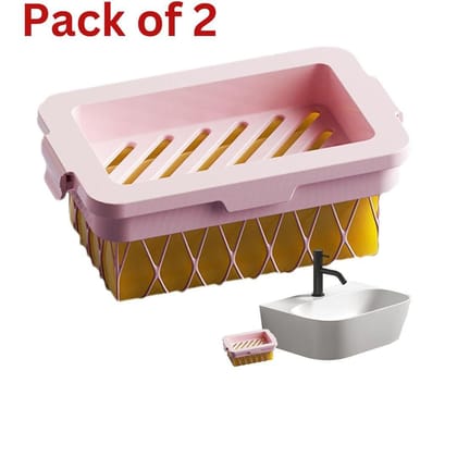 Gir Farmer Soap Mesh Holder - Pack of 2 for Kitchen Use