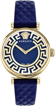 Versace Blue Dial Analog Women Watch - VE1CA0223-Navy Blue