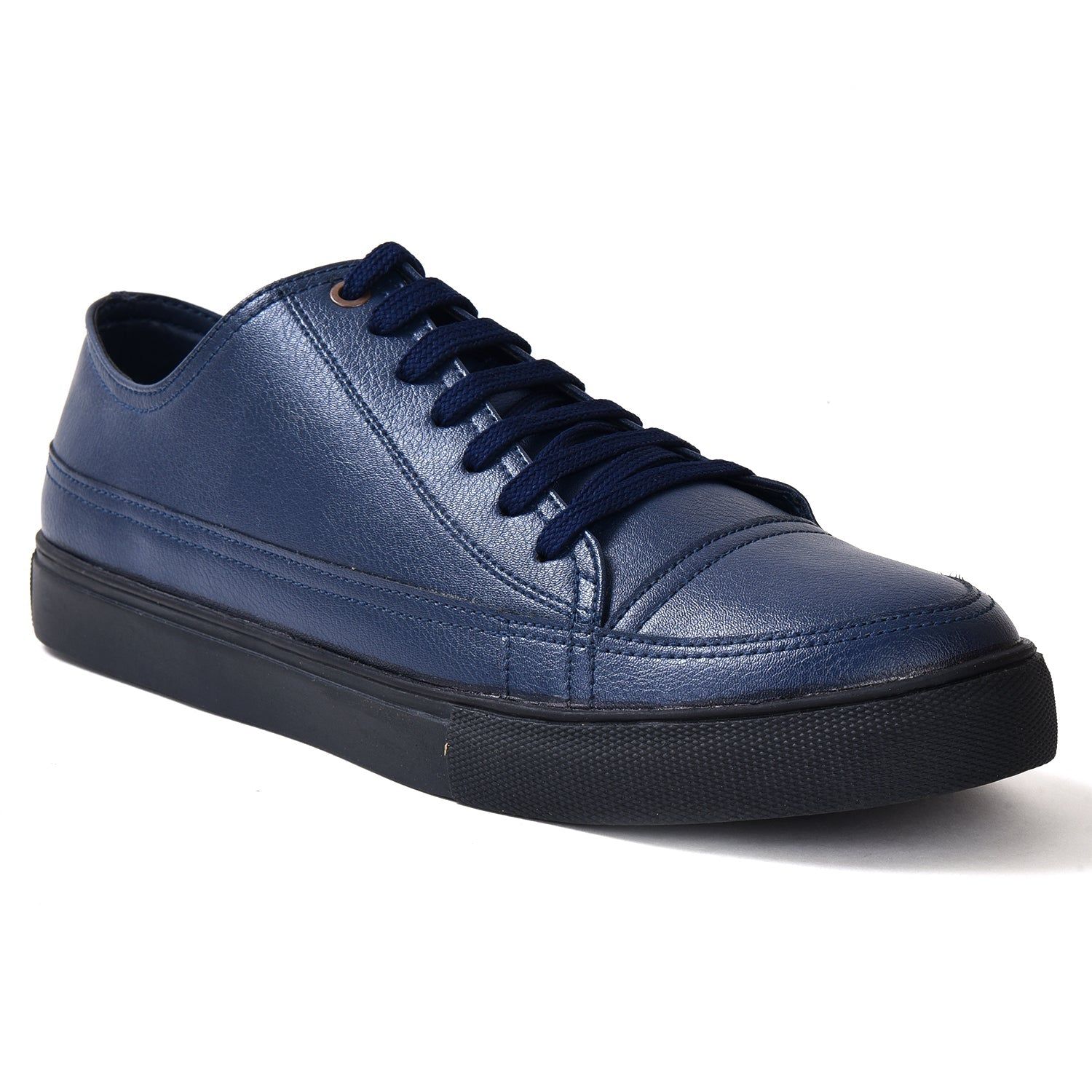 Kolapuri Centre Men's Blue Canvas Casual Shoes-8