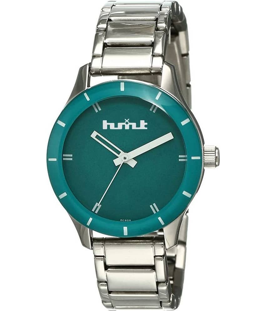 HMXT - Silver Stainless Steel Analog Men's Watch