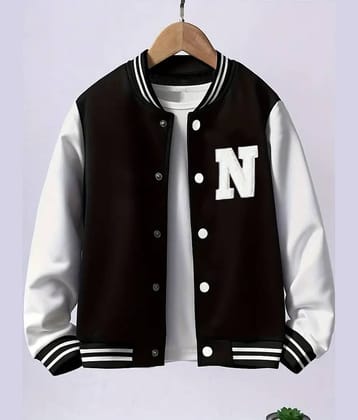 Try This Fleece Men's Casual Jacket - Black ( Pack of 1 )