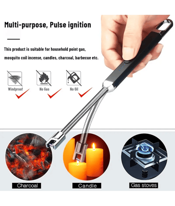 Radhe Creation Multicolor Stainless Steel Kitchen Electric Gas Lighter ( Pack of 1 )