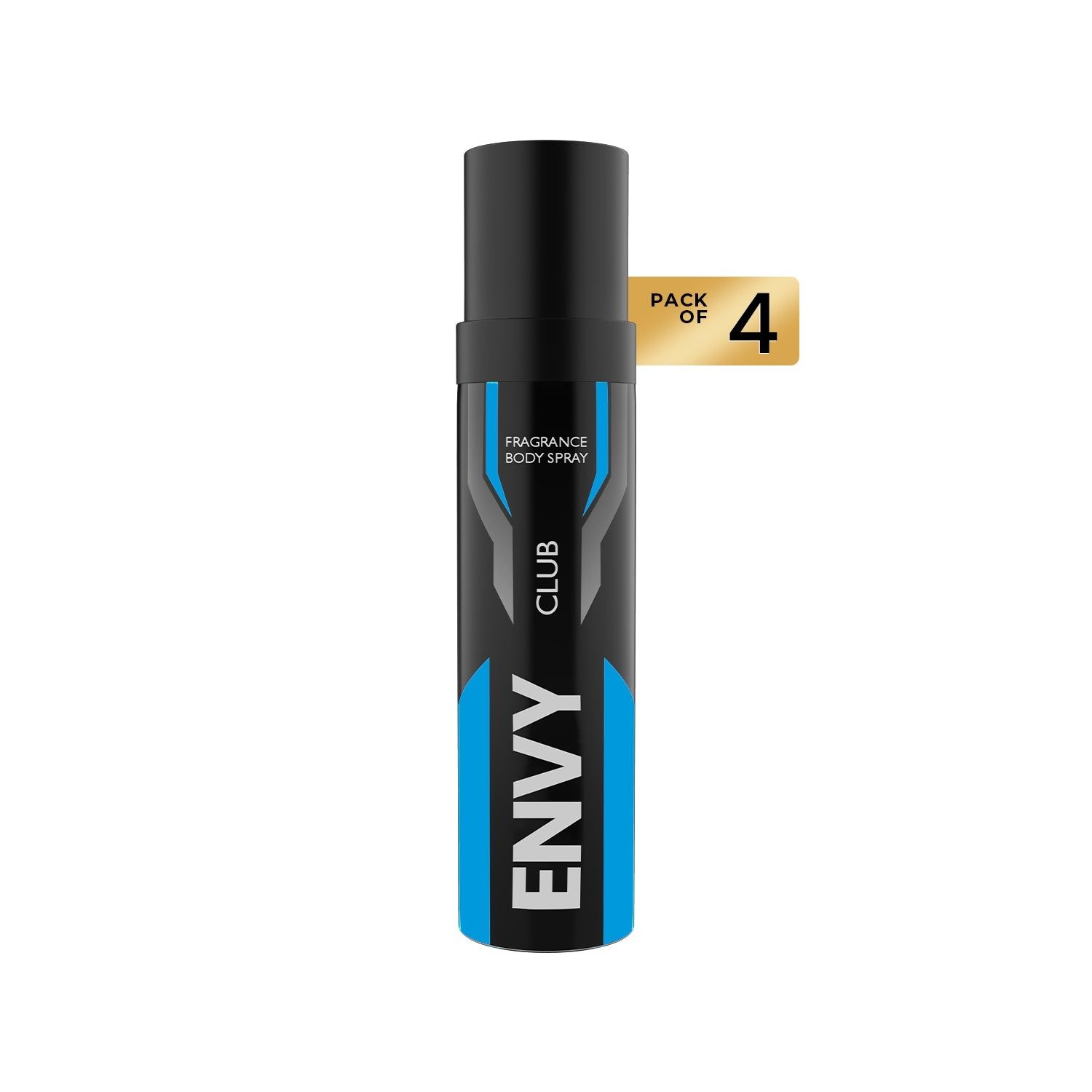 ENVY Pack of 4 Club Nano Deodorant For Men - 30ml Each