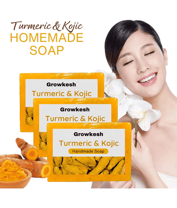 Growkesh Freshness Soap for All Skin Type ( Pack of 3 )