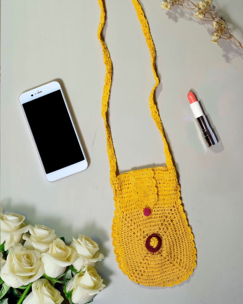 Mobile Crochet Bag 1 Piece Each