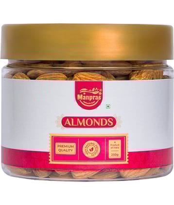 MANPRAS Premium Almond 250Gm (Pack of 1)