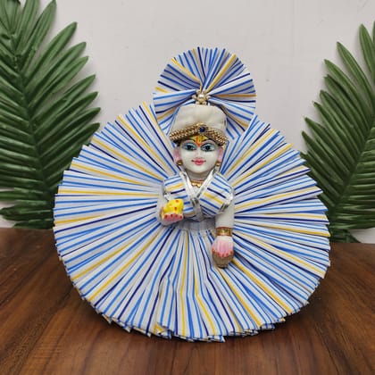 Exclusive Summer Dress for laddu gopal ji with matching pagdi-0
