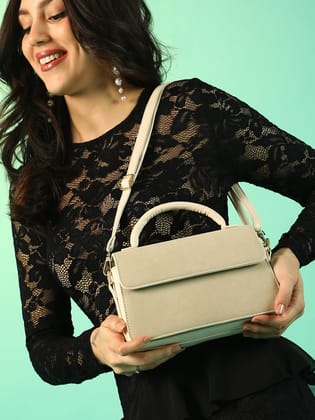 The Core Suede Sling Bag-Sling bag