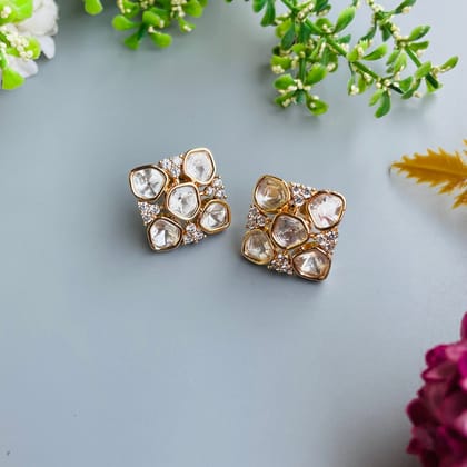 Nayaab aliza polki studs