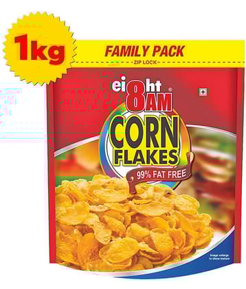8AM Corn Flakes 1000 gm