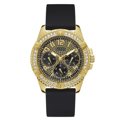 Guess Black Dial Men Analog Watch - GW0379G1-Black