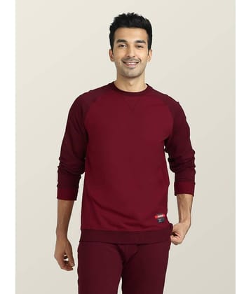 XYXX - Red Cotton Blend Regular Fit Men's Sweatshirt ( Pack of 1 )