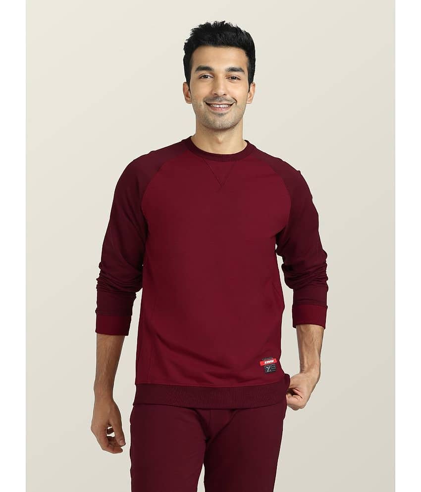 XYXX - Red Cotton Blend Regular Fit Men's Sweatshirt ( Pack of 1 )
