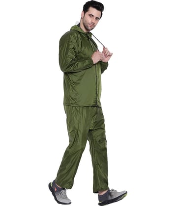 Zacharias Waterproof Raincoat Set - Black