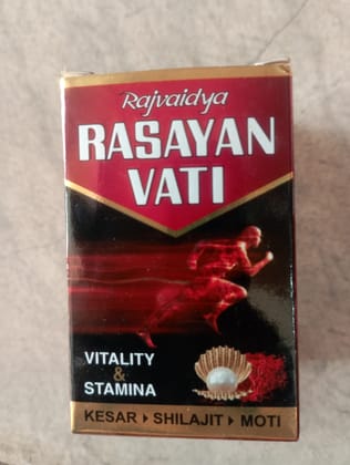 Rajvaidya rasayan vati vitality & stamina 30pills