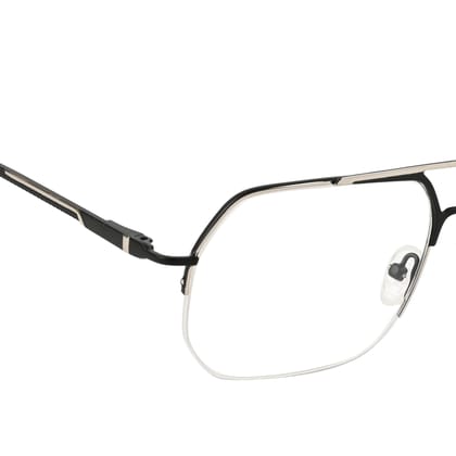 TERRY & CO | Zero Power Blue Cut Eyeglasses | Metal Frame | Medium Size | Anti-Reflective, UV Protection, Lightweight | Spring Hinges | Unisex