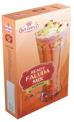 Butterfly Ready Faluda Mix, 100g (Keshar)  by Butterfly Dessert Mixes and Bakery Needs.