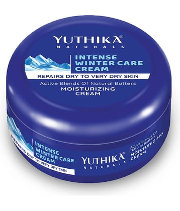 Yuthika Intense Winter Care Cream 100ml, Non Greasy Daily Moisturizing Cream for Dry to Very Dry Skin, Face Moisturizer