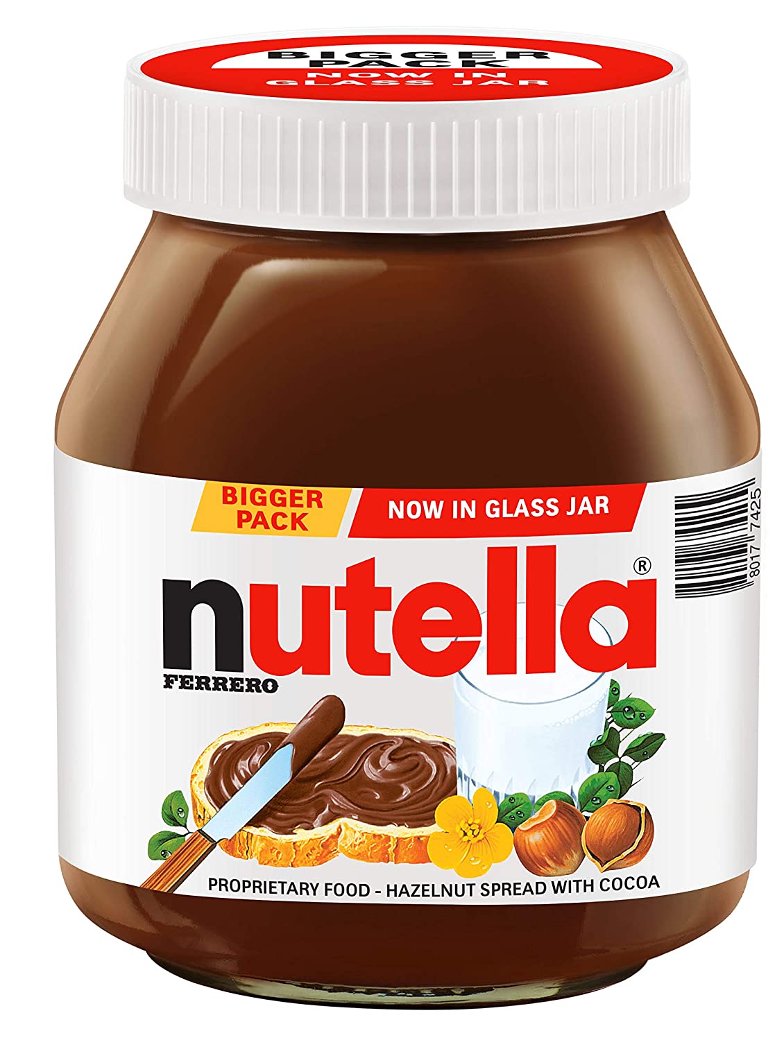 Nutella Hazelnut Spread with Cocoa, 750 gm