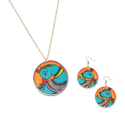 Kalamkari on Jewellery DIY Kit by Penkraft