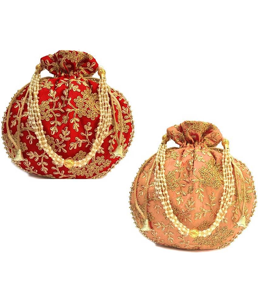 Bulbul Multi Silk Potli