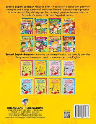 Graded English Grammar Practice Book - 2 [Paperback] Dreamland Publications
