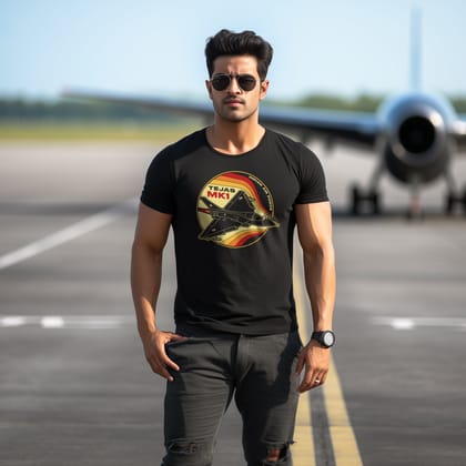 LCA Tejas: Mission Ready Black T-Shirt-S