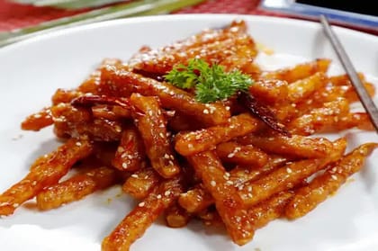 Honey Chilli Potato