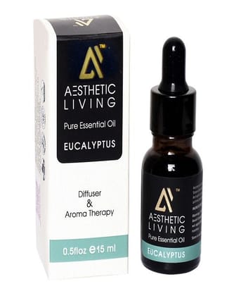 Aesthetic Living Pure Eucalyptus Essential Oil, 15 ml