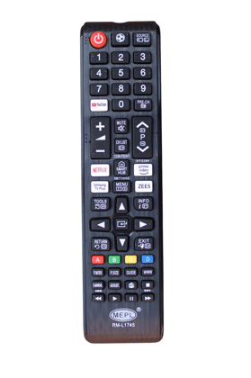 Compatible Universal Samsung Tv Smart TV Remote Control | Non Voice with Netflix, Prme Video, Zee5 & SmartHub Hotkeys |Exactly Same Remote Will Work Only (Samsung Netflix L1745 Non Voice)