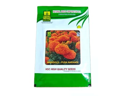 NSC Marigold Pusa Narangi - 10g NSC Marigold Pusa Narangi - 10g