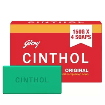 Cinthol Original Soap - 4x150 Gm