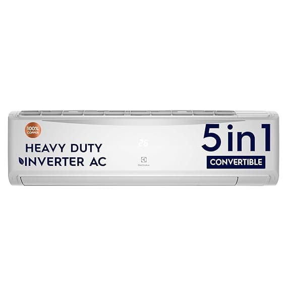 Electrolux 1.5 Ton 5 Star Convertible Inverter Split Air Conditioner (AC),ESV185C3HA