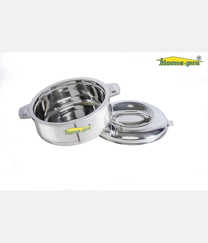 HomePro - High grade Stainless Steel Classy Sonata Casserole & Serving bowl 3500ml | Hotpot | Double wall insulated | hot and cold | Keeps food fresh | Food safe