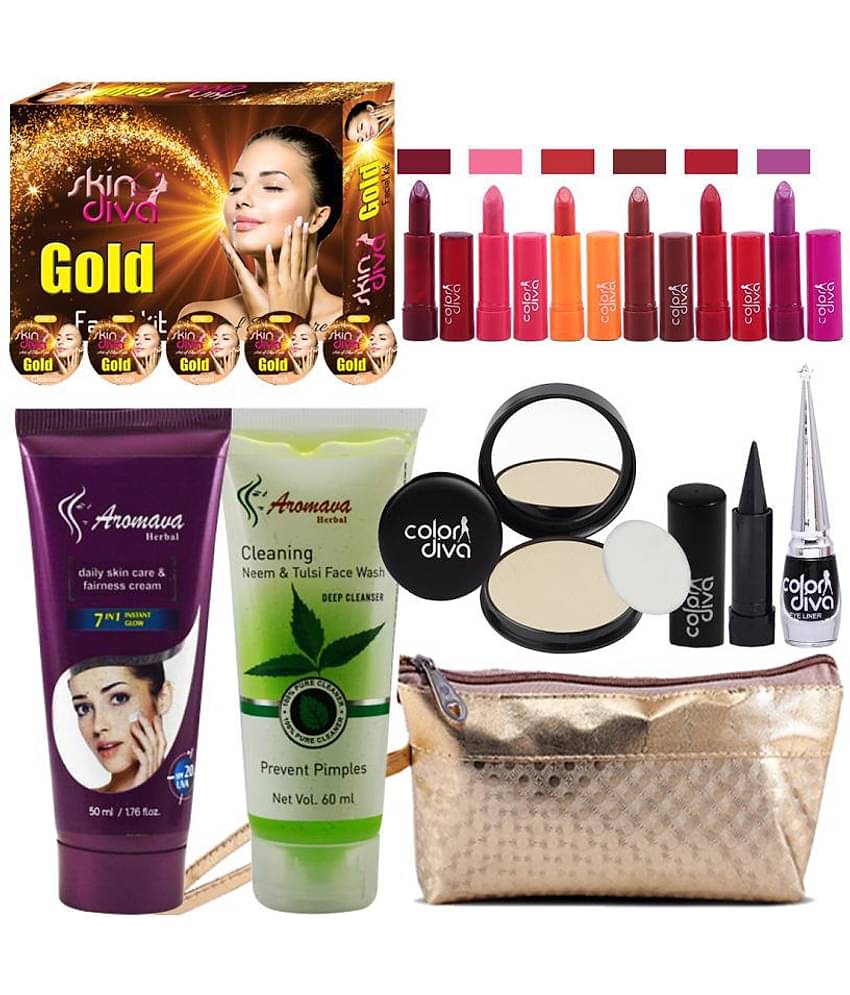 Adbeni Super Saving Beauty Combo Makeup Set of 13 GCI598 Makeup Kit 500
