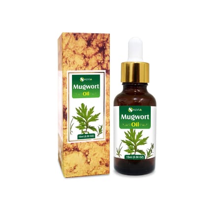 Salvia Mugwort Oil (Artemisia vulgaris) Essential Oil for Aromatherapy & DIY Blends Herbal Oil for Skincare, Massage & Fragrance Use 15 ml / 0.50 fl oz Salvia Mugwort Oil (Artemisia vulgaris) Essential Oil for Aromatherapy & DIY Blends Herbal Oil for Ski