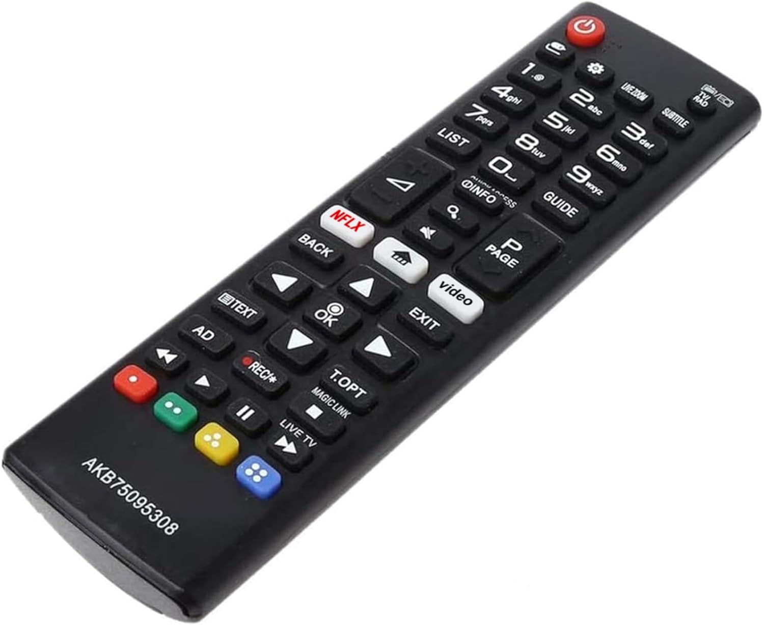 LG Universal Remote Control for All LG Smart TV LCD LED OLED UHD HDTV 3D 4K TVs AKB75095308
