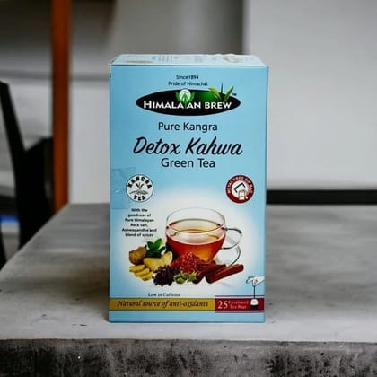 Himalayan Brew – Detox Kahwa Green Tea Bags (25 Bags)