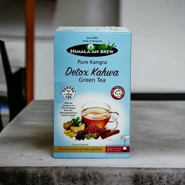 Himalayan Brew – Detox Kahwa Green Tea Bags (25 Bags)