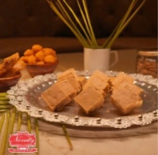 Amritsari Besan Burfi No Added Sugar