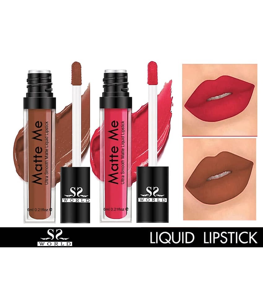 ssworld Pink Matte Lipstick 6