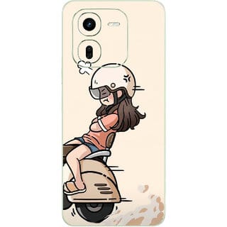 Yug Emporium iQOO Z9X 5G Girl couple (Back Cover, Multicolor)