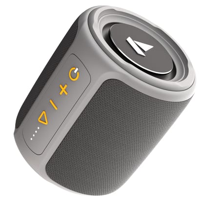 boAt Stone 352/358 Bluetooth Speaker with 10W RMS Stereo Sound, IPX7 Water Resistance, TWS Feature, Up to 12H Total Playtime, Multi-Compatibility Modes, Free Music Streaming on JioSaavn(Groovy Grey) boAt Stone 352/358 Bluetooth Speaker with 10W RMS Stere