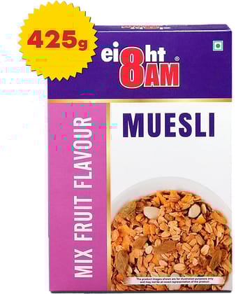 8 AM Mix Fruit Muesli 425 gm