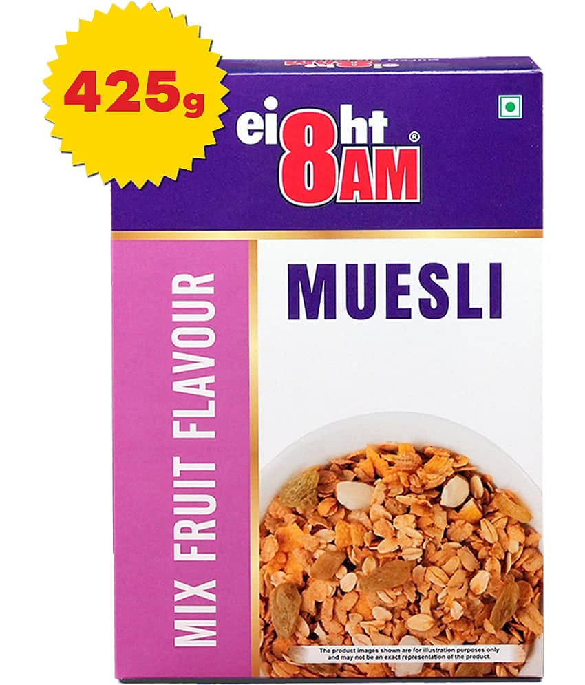 8 AM Mix Fruit Muesli 425 gm